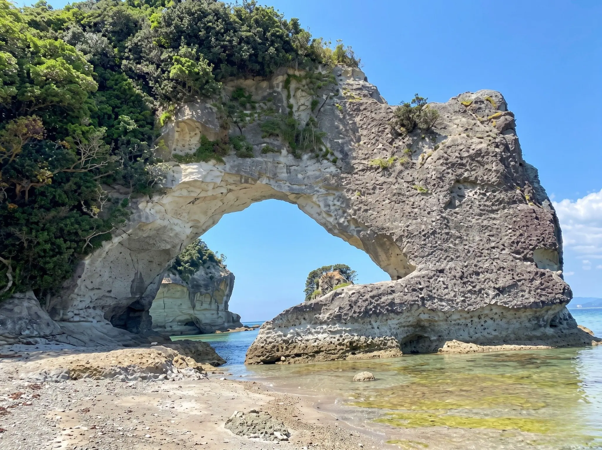 SPR白浜 江津良ビーチ周辺の景観